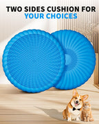 Wobble Cushion with Inflation Pump - Wobble Disk Balance Disc Wiggle Seat for Sensory Kids, Balance Pads