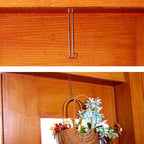 8 pcs Mini Hooker, Door Hooks, Adjustable Width Door Hanger Wreath Hook for Door or Fence