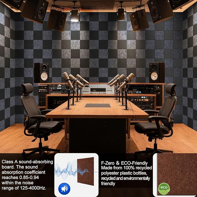TSJOFFICE Large Cork Board for Wall - 48" x 36" Bulletin Board with 50 Pushpins for Office Decor, Pin Board 12 Pack Felt Wall Tiles with Safe Removable Adhesive Tabs, Corkboard for Home Office - Red