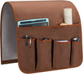 Sofa Armrest Organizer, Remote Control Holder for Recliner Couch, Arm Chair Caddy with 5 Pockets for Magazine, Tablet, Phone, iPad