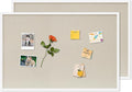 DAHAPYBOO Cork Board with Linen White 2Pack,Bulletin Board 36"x24" Hanging Corkboards for Office Home School Message Board or Vision Board Decoration.