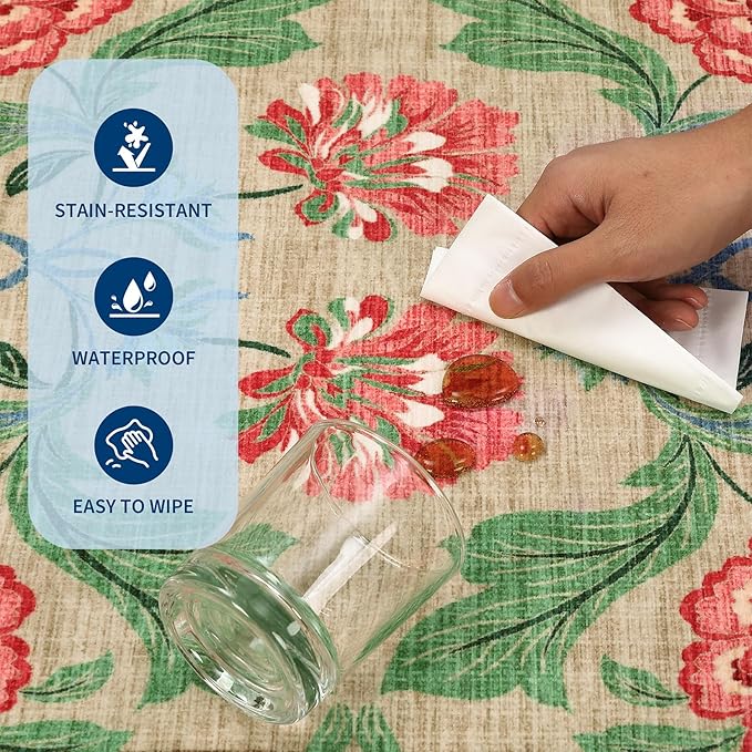 GarveeHome Washable Area Rugs