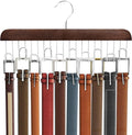 Umo Lorenzo Belt Hanger for Closet - Accessories Organizer Rack for Belts, Ties, and Scarves