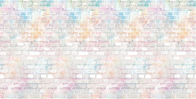 Fadeless Bulletin Board Paper, Fade-Resistant Paper for Classroom Decor, 48” x 12', Graffiti Wall, 1 Roll