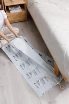 Vacuum Storage Bags for Clothing - NeatNest 6pack Space Saver Garment Bags with Hangers, 3 Medium + 3 Large, Vacuum or Hand Press Compression, Airtight for Closet Organization
