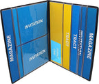 Ministry Organizer - Field Service Organizer - JW Magazine Holder - Field Service Portfolio (Black)