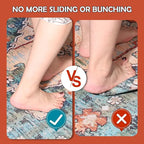 Waterproof Rug Pad, 4x6 ft Under Area Rug Carpet Pad, Non Slip Rug Pads for All Floors and Hardwood Floors Finishes, Keep Carpets in Place Soft and Prevent Rug from Wrinkling or Buckling