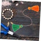 Homoyoyo 2pcs Boho Tassel Garland Decor Tassel Pendant Accessories for Home Decor
