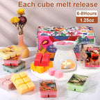 Wax Melts - Natural Ingredients with Intense & Long-Lasting Fragrance, Variety of Scents (Apple Pie, Snickerdoodle, Pumpkin Spice & More) - Perfect for Home, Office, and Gifting