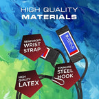 Baseball Resistance Bands Youth & Adult Athletes Safely Improve Pitching Throwing Batting & Arm Strength Used by Pitchers Quarterbacks Volleyball Basketball
