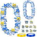 Leis for Graduation 2026, Artificial Flower Wreath with Cards Graduation Lays Gifts, Congrats Grad for High School