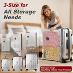 Vacuum Storage Bags with Portable Electric Pump,Space Saver Sealer Bags, Airtight Compression Bags for Clothes, Pillows, Comforters, Blankets, Bedding (15 Pack)