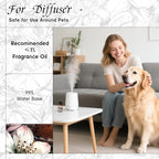 HIQILI Grey Vetiver Diffuser Oil for Humidifiers, Ultrasonic Diffusers, & DIY Sprays, Fast Diffusion for Large Spaces, Pet - Safe, Suitable for Home and Other Scenarios - 0.34 Fl Oz
