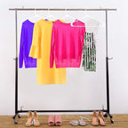 Utopia Home Plastic Hangers 50 Pack - Space Saving Clothes Hanger - Durable & Strong Closet Organizers and Storage with Built-in Strap Hooks - Essential for Shirts, Pants, Skirts & Coats (White)