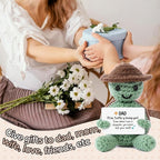 Valentines for Dad Birthday Gift, Handmade Crochet Mini Turtle, Emotional Support Animal Gift from Daughter Son, Funny Sea Turtle Desk Decor, Unique Retirement for Dad (3.74" X 2.56")