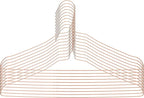 Mr. Pen- Rose Gold Metal Hangers, 10 Pack - Wire Coat Hangers for Clothes