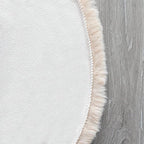 Light Brown Beige Plush Faux Rabbit Shaggy Fur Area Rugs for Living Room Washable Fuzzy Rug Runner Small 2x4 Nursery Rug
