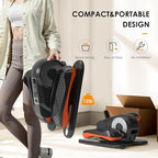 Under Desk Elliptical Machine – Electric Pedal Exerciser with 12 Adjustable Speeds, Quiet & Portable, LED Display, Ideal for Seniors & Adults, Home or Office Use (Black)