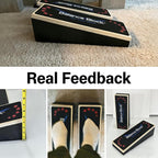 2-in-1 Wobble Balance Board & Calf Stretcher (2-Pack) – for Ankle Physical Therapy, Home Gym Fitness, Senior Balance & Office Stretching, Portable Stability Trainer