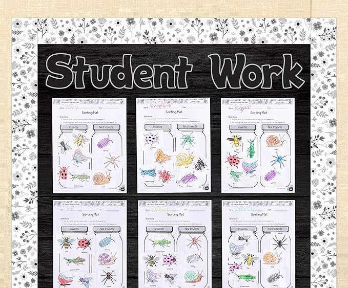 Teacher Created Resources Black Wood Better Than Paper Bulletin Board Roll (TCR77453)