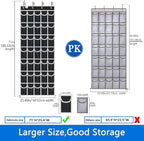 over the door shoe organizer,2025 upgraded,shoe organizer,35 Huge pockets,over door shoe organizer,Store size 13 shoes,shoe organizer,Strong material,hooks Suitable for various doors,black/white
