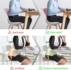 Inflated Wobble Cushion,Circular Non-slip Texture for Comfortable Sitting,Extra Thick Dyna Disc with Pump for Core Strength,Wiggle Seat to Improve Posture,Fitness,660lb Load Capacity