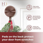 Haute Decor Attract Magnetic Hanger, 1 Pack - Strong Magnet Hook for Metal Doors and Surfaces