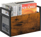 YINMIT Magazine Holder, Magazine Rack Floor, Magazine Rack for Desktop and Home Office, Magazine Storage Basket for Letters, Magazines, Books, Newspapers