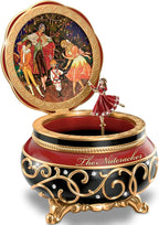 Bradford Exchange Clara And The Nutcracker Heirloom Music Box