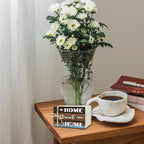 Mini Decorative Books For Home Decor, Small Wood Book Stack For Table Decor, Home Sweet Home decoration Books For Living Room Bookshelf, Farmhouse Stacked Books decoration（L48)
