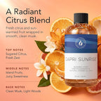 Aroma Country Capri Sunrise Diffuser Oil - Volcano Inspired - Luxury Essential Oils for Diffuser Refill & Air Freshener Room Spray, Long-Lasting, Natural Home Fragrance for Scent Machines (4 Fl oz)