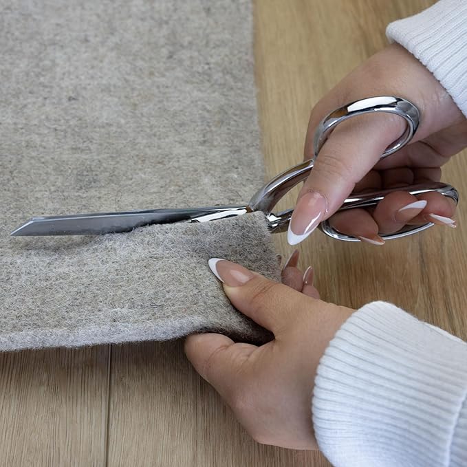 RUGPADUSA - Eco-Plush - 10' Square - 3/8" Thick - 100% Felt - Extra Cushioned Rug Pad - Available in 3 Thicknesses, Many Custom Sizes