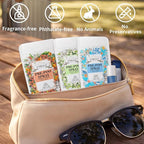 Travel Size Toilet Spray 6-Pack, Travel Essentials Toiletries, Pocket Size Pre-Poo Spray, Bathroom Odor Deodorizer, Up to 240 Uses, 6 Refreshing Scents