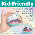 Creativity for Kids Make Your Own Water Globes: Sweets Kit | Sculpt, Decorate & Shake 2 DIY Snow Globes | Fun & Mess-Free Craft Kit for Girls | Encourages Sensory Play & Fine Motor Skills (Ages 6+)
