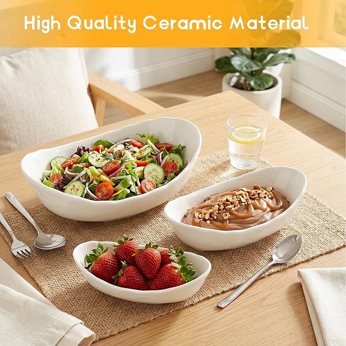 jessie 3 Tier Ceramic Fruit Basket for Kitchen Counter with Metal Stand, Fruit Bowls with Rack, Porcelain Bowls for Vegetable Bread Candy Snack Nuts Dessert Cake Tray