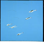 Scandinavian Swan Hanging Mobile - 22 Inches - Handmade in Denmark