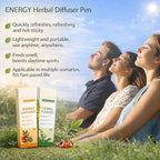 Mullein Herbal Diffuser Pen – Smokeless with Mullein Thyme & Mint – Flavored Air Freshener, 2 Sticks Vaporless