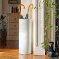 Red Lantern 24" Antique White Porcelain Umbrella Stand