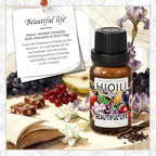 HIQILI Beautiful Life Diffuser Oil, Water Soluble Fragrance Oil for Home, Relaxing Floral Scent for Ultrasonic & Reed Diffusers - 0.34 Fl Oz