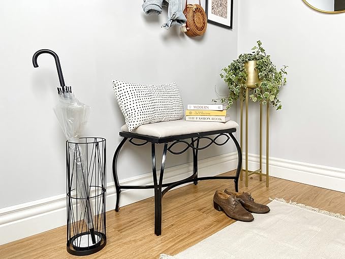 Mango Steam Pluvian Soakstone Umbrella Holder (Regular, Black)