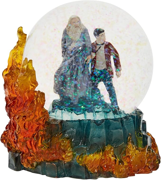 Enesco Wizarding World of Harry Potter Half Blood Prince and Dumbledore Water Globe Waterball, 4.92 Inch, Multicolor