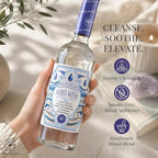 SOUL STICKS Cleansing Water 7.5 oz. Bottle for Rituals, Clearing Negative Energy and Purifying Home Spiritual Florida Water Area Deodorizer (Sacred Waters)