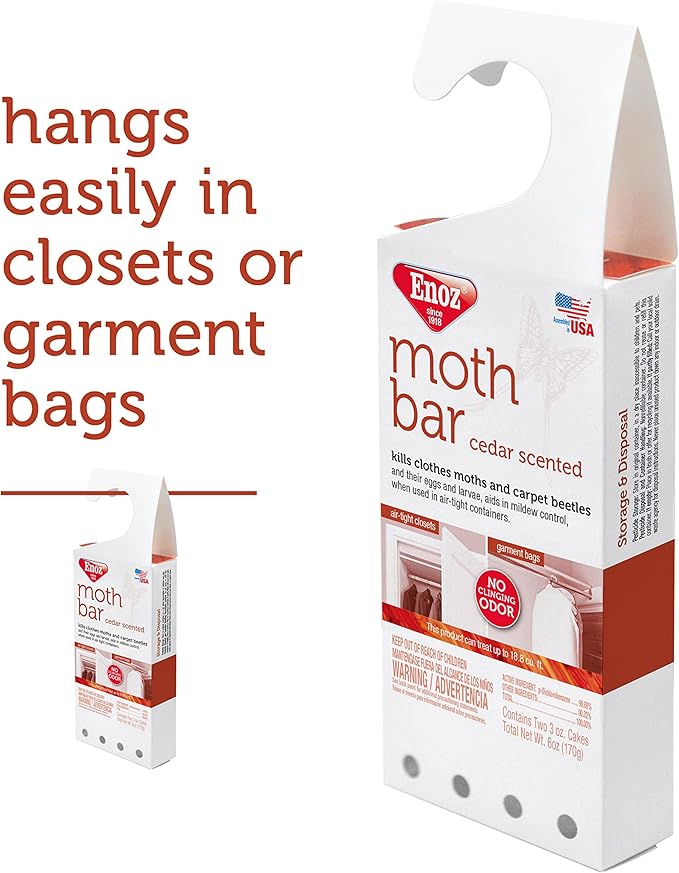 Enoz Moth Bar - Ceder Scented