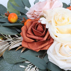 CDQL 2Pcs Wedding Welcome Sign Floral Decoration,Artificial Flower Swag Wedding Arch Decor, Wedding Flower Swag for Wedding Ceremony and Reception Arrangement (Green), CDQL1c5ie3usqb--1