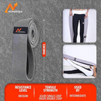 76 Inches Long Heavy Fabric Resistance Bands for Women and Men - Non-Slip, Durable Exercise Bands for Stretching, Yoga, Home Fitness