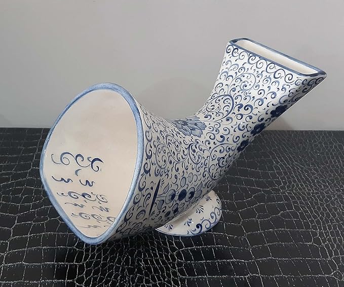 Handmade Ceramic Gramophone Speaker Amplifier Sound Bomb "Cerasound" Gift for Him Gift for Her