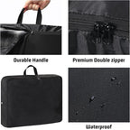 Space Saver Bags, Reusable Comforter Storage Bag, Compression Packaging Cube for Down Jacket, Bed Sheet, Clothes, Bedding, Pillows, Comforters, Blankets, 2 Pack, L
