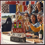 Lineshading 4 Pcs Racing Birthday Party Decoration Race Car Table Decorations Wooden Traffic Light Decor Racing Car Table Centerpieces for Photo Props Decor Birthday Party Supplies