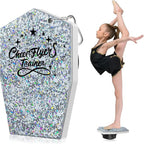 Cheerleading Balance Trainer, Stunt Training Stand, Cheer Flyer Stand Balance and Flexibility Trainer for Flexibility Core Strength Training, Portable Cheer Stunt Stand, Cheer Equipment for Flyers