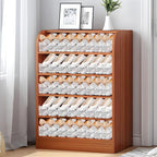 12 Pack Shoe Slots Organizer for Closet, Adjustable Shoe Stackers for a Pair of Shoes Shoe Rack Storage Shoe Space Saver 50% Shoe Shelf Display Holder for Closet